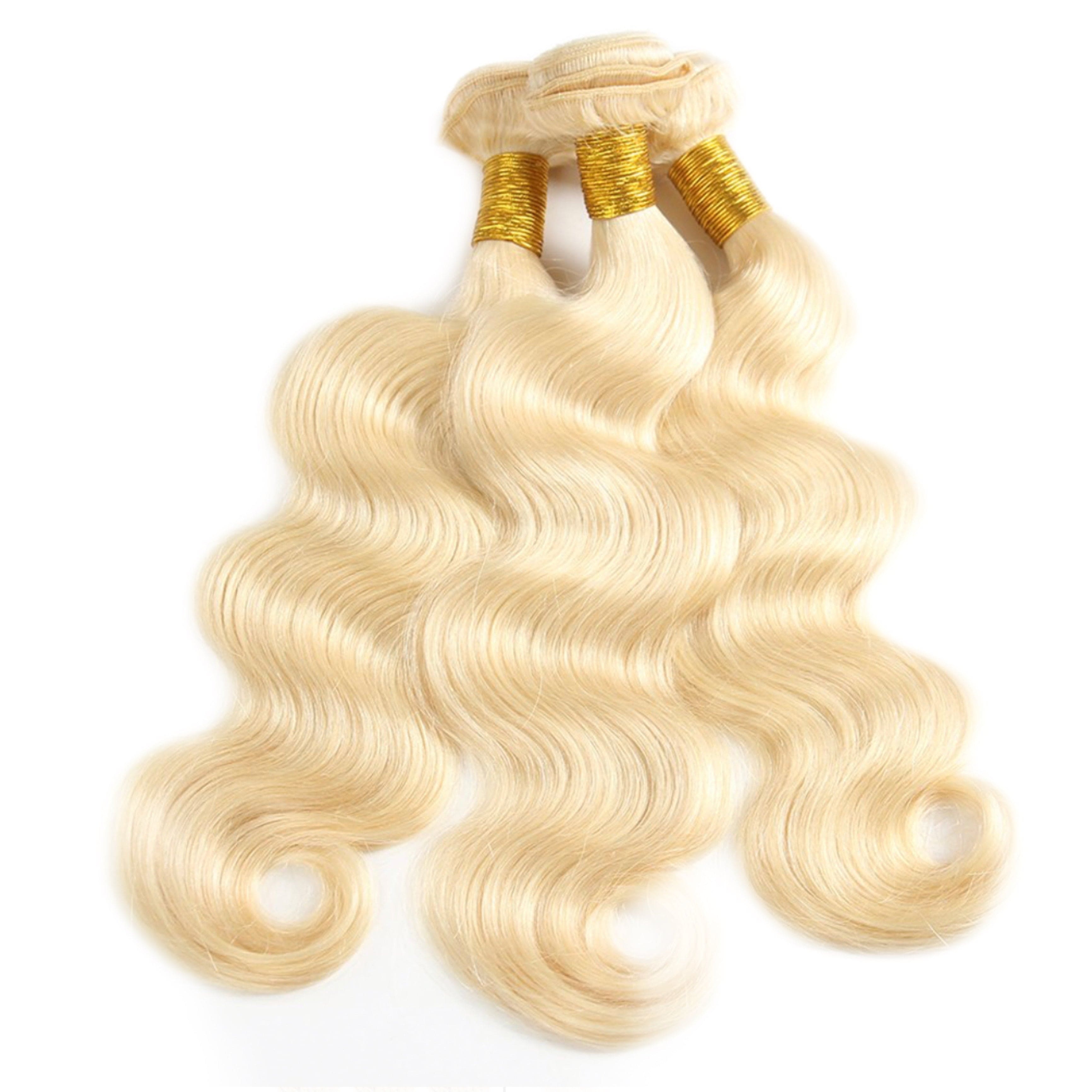 Russian Blonde Body Wave Bundle Deals